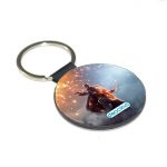 ميدالية مفاتيح دائرية بتصميم لعبة باتلفيلد