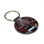 ميدالية مفاتيح دائرية بتصميم لعبه الرعب والنجاة بلود بورن