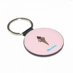 ميدالية مفاتيح دائرية بتصميم مثلجات الجماجم