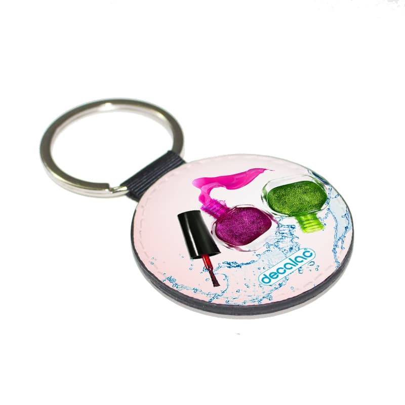 ميدالية مفاتيح دائرية بتصميم مناكير ميدالية مفاتيح دائرية بتصميم مناكير