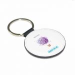 ميدالية مفاتيح دائرية بتصميم منطاد بالورد