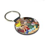 ميدالية مفاتيح دائرية بتصميم ميدوريا وباكوغو واوول مايت