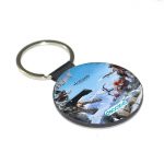 ميدالية مفاتيح دائرية بتصميم هوريزن زيرو دون