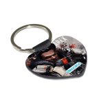 ميدالية مفاتيح شكل قلب بتصميم أبيكس ليجندز جبل طارق