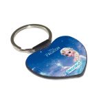 ميدالية مفاتيح شكل قلب بتصميم إلسا ملكة الثلج