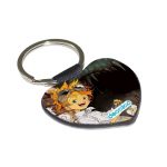 ميدالية مفاتيح شكل قلب بتصميم إيما من نيفرلاند