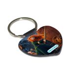 ميدالية مفاتيح شكل قلب بتصميم الاميره ميريدا تنقذ امها