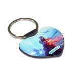 ميدالية مفاتيح شكل قلب بتصميم الفتاة المحاربة باتلفيلد 1