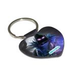 ميدالية مفاتيح شكل قلب بتصميم المخيف رافين فورتنايت