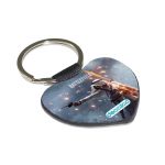 ميدالية مفاتيح شكل قلب بتصميم باتلفيلد 1 معركه العرب