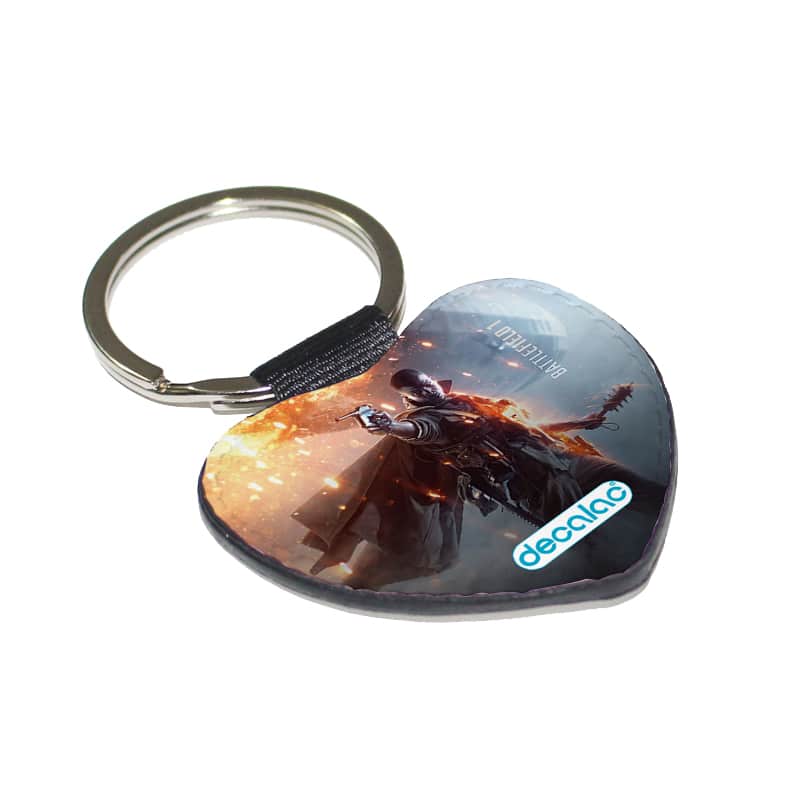 ميدالية مفاتيح شكل قلب بتصميم باتلفيلد 1 ميدالية مفاتيح شكل قلب بتصميم باتلفيلد 1