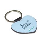 ميدالية مفاتيح شكل قلب بتصميم تخرج