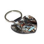 ميدالية مفاتيح شكل قلب بتصميم حرب بحريه أساسنز كريد