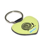 ميدالية مفاتيح شكل قلب بتصميم حلزون