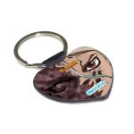 ميدالية مفاتيح شكل قلب بتصميم دكتور ستون