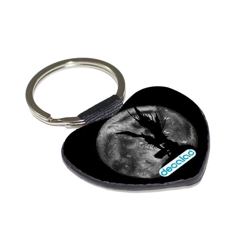 ميدالية مفاتيح شكل قلب بتصميم ديث نوت الشيطان ريوك ميدالية مفاتيح شكل قلب بتصميم ديث نوت الشيطان ريوك