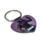 ميدالية مفاتيح شكل قلب بتصميم  رافين فورتنايت