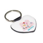 ميدالية مفاتيح شكل قلب بتصميم شجرة الكرز شخصيات BT21