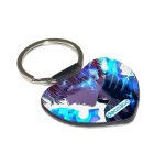 ميدالية مفاتيح شكل قلب بتصميم شوتو وتودوروكي من أكاديميتي للأبطال