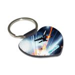 ميدالية مفاتيح شكل قلب بتصميم طائرات حربيه باتلفيلد