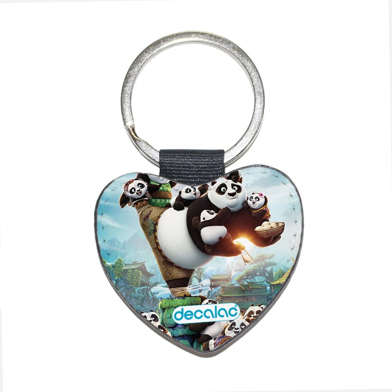 ميدالية-مفاتيح-شكل-قلب-بتصميم-عائلة-كونغ-فو-باندا-1