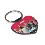 ميدالية مفاتيح شكل قلب بتصميم فورت نايت باتل رويال