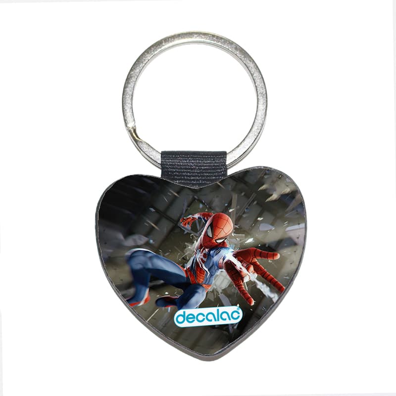 ميدالية-مفاتيح-شكل-قلب-بتصميم-قوة-سبيدر-مان-1