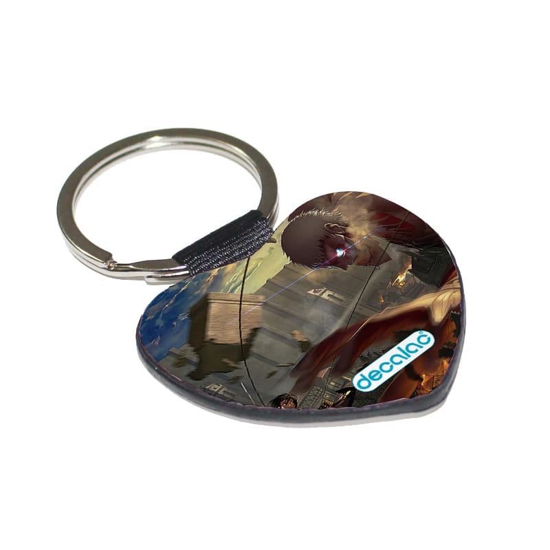 ميدالية مفاتيح شكل قلب بتصميم قوة ميكاسا انمي هجوم العمالقة ميدالية مفاتيح شكل قلب بتصميم قوة ميكاسا انمي هجوم العمالقة