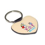 ميدالية مفاتيح شكل قلب بتصميم قوه كوكي شخصيات BT21