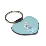 ميدالية مفاتيح شكل قلب بتصميم كرتون كاميرا