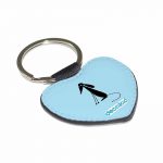 ميدالية مفاتيح شكل قلب بتصميم كلب كرتوني