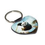 ميدالية مفاتيح شكل قلب بتصميم كونغ فو باندا 3