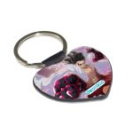 ميدالية مفاتيح شكل قلب بتصميم هاكي التصلب لوفي ون بيس