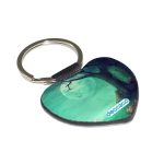 ميدالية مفاتيح شكل قلب بتصميم هالوين مخيف