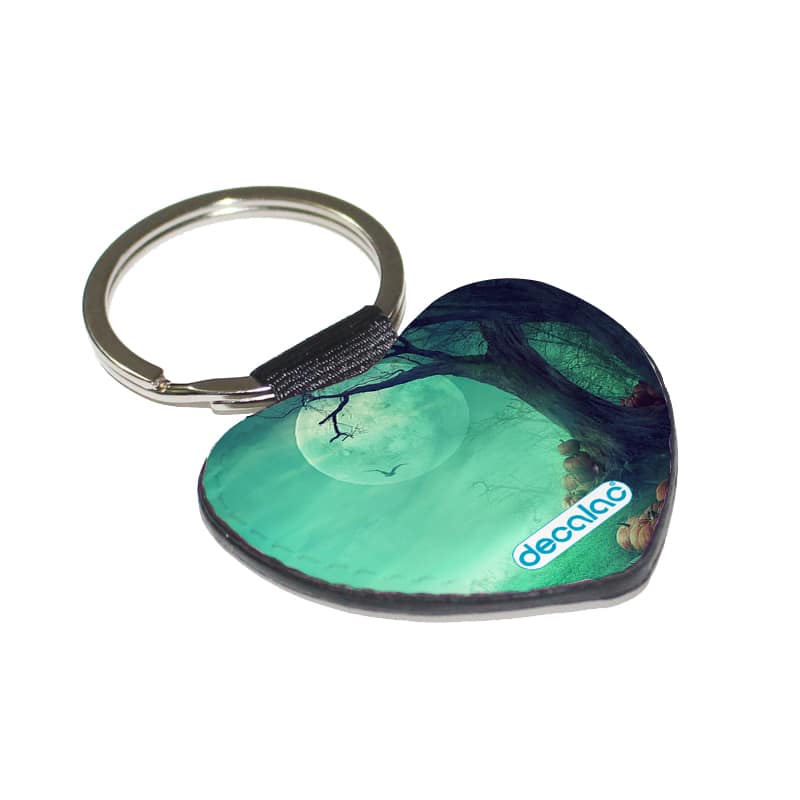 ميدالية مفاتيح شكل قلب بتصميم هالوين مخيف ميدالية مفاتيح شكل قلب بتصميم هالوين مخيف